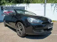 Gebraucht VW Golf VII Basis 105 PS (77 kW) 2012 Schwarz Cabrio