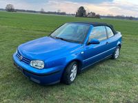 Gebraucht VW Golf Cabriolet 101 PS (74 kW) 2000 Blau Cabrio