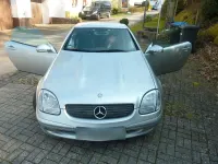 Gebraucht Mercedes SLK200 163 PS (119 kW) 2003 Silber Cabrio