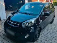 Gebraucht Kia Picanto Attract 69 PS (50 kW) 2012 Schwarz Kleinwagen