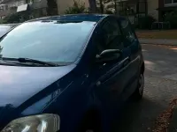 Gebraucht VW Fox 2007 Blau Kleinwagen