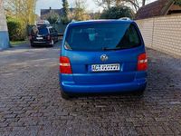 Gebraucht VW Touran Highline 105 PS (77 kW) 2004 Blau Van / Kleinbus