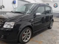 Gebraucht Fiat Panda 101 PS (74 kW) 2008 Schwarz Kleinwagen