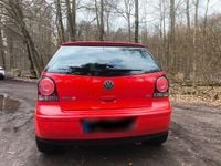 Gebraucht VW Polo Trendline 80 PS (58 kW) 2008 Rot Kleinwagen
