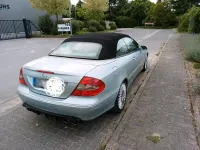 Gebraucht Mercedes CLK200 Avantgarde 184 PS (135 kW) 2008 Silber Cabrio