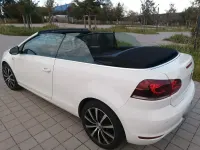 Gebraucht VW Golf Cabriolet Life 122 PS (89 kW) 2013 Weiß Cabrio