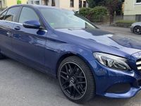 Gebraucht Mercedes C200 184 PS (135 kW) 2018 Blau Limousine
