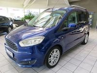 Gebraucht Ford Tourneo Courier Titanium 183 PS (134 kW) 2014 Blau Van / Kleinbus