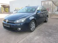 Gebraucht VW Golf VI Comfortline 122 PS (89 kW) 2012 Blau Kombi