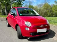 Gebraucht Fiat 500 Pop 69 PS (50 kW) 2008 Rot Kleinwagen