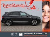 Gebraucht VW Tiguan Allspace R-line 239 PS (175 kW) 2021 Deep black perleffekt SUV