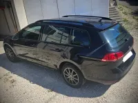 Gebraucht VW Golf VII Trendline 110 PS (80 kW) 2016 Schwarz Kombi