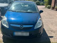 Gebraucht Opel Corsa 60 PS (44 kW) 2008 Blau Kleinwagen