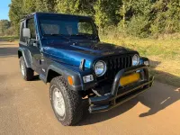 Second-hand Jeep Wrangler 177 CP (130 kW) 2000 Albastru SUV