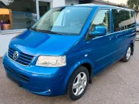 Usata VW T5 Highline 174 CV (127 kW) 2007 Blu Furgone