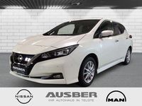 Gebraucht Nissan Leaf Tekna 110 kW (150 PS) 2021 M) (weiss Kleinwagen