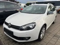 Gebraucht VW Golf VI Style 105 PS (77 kW) 2012 Weiß Kombi