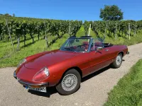 Gebraucht Alfa Romeo Spider Veloce 126 PS (92 kW) 1982 Rot Cabrio