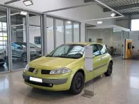 Brugt Renault Mégane II Dynamique 113 HK (83 kW) 2003 Grøn Sedan