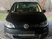 Gebraucht VW Sharan Comfortline 150 PS (110 kW) 2015 Schwarz Van / Kleinbus