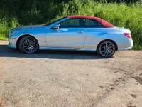 Używany Mercedes E500 408 KM (300 kW) 2011 Srebrny Kabriolet