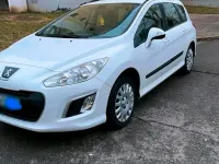 Gebraucht Peugeot 308 105 PS (77 kW) 2012 Weiß Kombi