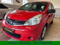 Gebraucht Nissan Note Visia 90 PS (66 kW) 2013 Rot Kleinwagen