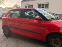 Gebraucht Skoda Fabia 70 PS (51 kW) 2007 Rot Kleinwagen
