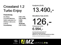 Gebraucht Opel Crossland Enjoy 110 PS (80 kW) 2023 Weiß SUV