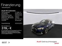 Gebraucht Audi A5 Cabriolet S-Line 204 PS (150 kW) 2022 Navarrablau metallic/verdeck s Cabrio