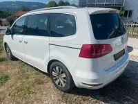 Gebraucht VW Sharan Comfortline 150 PS (110 kW) 2015 Weiß Van / Kleinbus