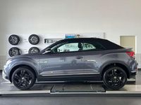Gebraucht VW T-Roc Cabriolet Style 150 PS (110 kW) 2024 Rauchgrau metallic / schwarz Cabrio