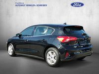 Gebraucht Ford Focus Cool & Connect 125 PS (91 kW) 2021 Obsidianschwarz metallic Limousine