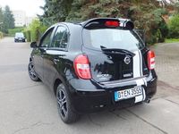 Gebraucht Nissan Micra Acenta 109 PS (80 kW) 2011 Schwarz metallic Kleinwagen