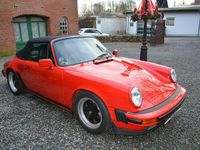 Gebraucht Porsche 911 218 PS (160 kW) 1987 Rot Cabrio