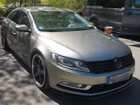 Usado VW CC Basis 211 HP (155 kW) 2014 Bege Sedan