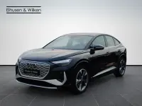 Gebraucht Audi Q4 Sportback e-tron S-Line 150 kW (204 PS) 2022 Schwarz SUV