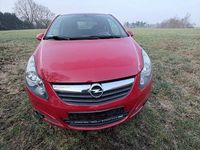 Gebraucht Opel Corsa 80 PS (58 kW) 2010 Rot Kleinwagen