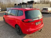 Gebraucht Opel Zafira Tourer Edition 136 PS (100 kW) 2015 Rot Van / Kleinbus