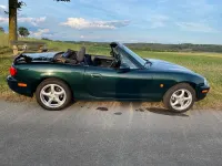 Gebraucht Mazda MX5 110 PS (80 kW) 1999 Grün Cabrio