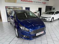 Gebraucht Ford S-MAX Titanium 150 PS (110 kW) 2017 Blau Van / Kleinbus