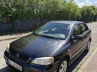 Gebraucht Opel Astra Edition 75 PS (55 kW) 2000 Schwarz Limousine
