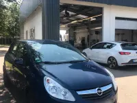 Gebraucht Opel Corsa 75 PS (55 kW) 2009 Blau Kleinwagen