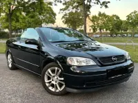 Gebraucht Opel Astra Cabriolet 133 PS (97 kW) 2002 Schwarz Cabrio