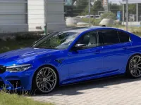 Brugt BMW M550 Performance 530 HK (389 kW) 2019 Blå Sedan