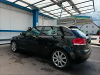 Gebraucht Audi A3 S-Line 102 PS (75 kW) 2007 Schwarz Kleinwagen