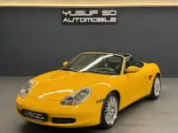 Brugt Porsche Boxster 220 HK (161 kW) 2002 Gul Cabriolet