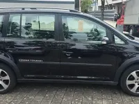Gebraucht VW Touran Cross 105 PS (77 kW) 2007 Schwarz Van / Kleinbus