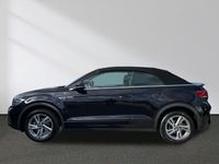 Gebraucht VW T-Roc Cabriolet R-line 150 PS (110 kW) 2024 Schwarz Cabrio