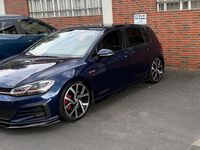 Gebraucht VW Golf VII GTI 245 PS (180 kW) 2019 Blau Kleinwagen